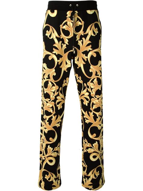 versace pants print|versace track pants.